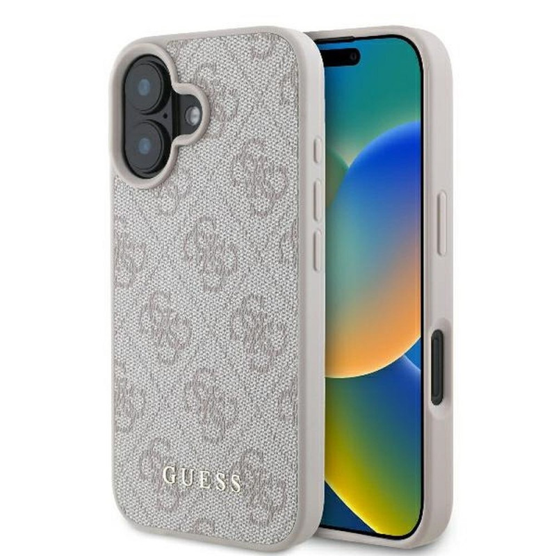 GUESS case for IPHONE 16 Plus GUHCP16MG4GFPI (PU 4G Classic) pink GUESS case for IPHONE 16 Plus GUHCP16MG4GFPI (PU 4G Classic) pink
