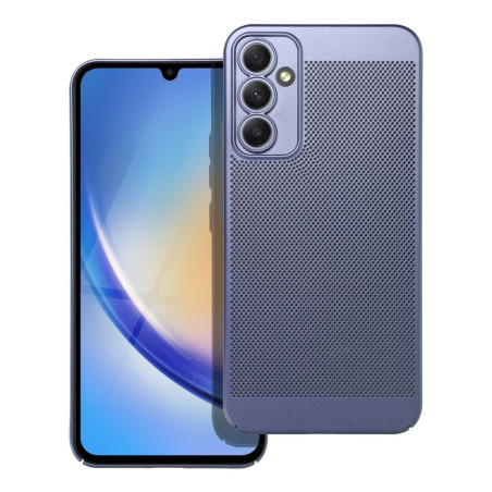 BACK-CASE BREEZ blue für APPLE iPhone 16 Plus