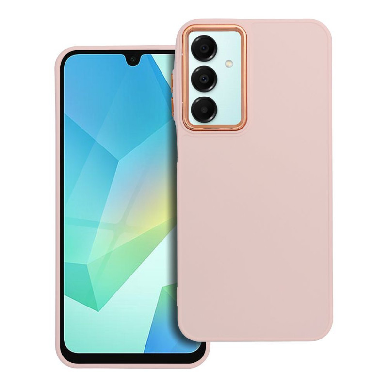 BACK-CASE FRAMED powder pink für SAMSUNG Galaxy A16