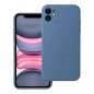 SILICONE MAG COVER case compatible with MagSafe for IPHONE 11 blue SILICONE MAG COVER case compatible with MagSafe for IPHONE 11 blue