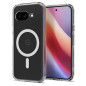 SPIGEN case ULTRA HYBRID MAG compatible with MagSafe for GOOGLE PIXEL 9A clear/white SPIGEN case ULTRA HYBRID MAG compatible with MagSafe for GOOGLE PIXEL 9A clear/white