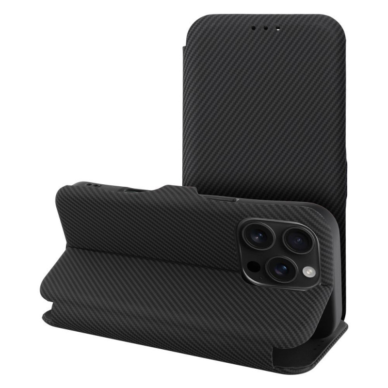 FOLIO Side Magnet book case for IPHONE 15 PRO MAX black FOLIO Side Magnet book case for IPHONE 15 PRO MAX black