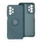 SILICONE RING case for SAMSUNG A35 5G green SILICONE RING case for SAMSUNG A35 5G green
