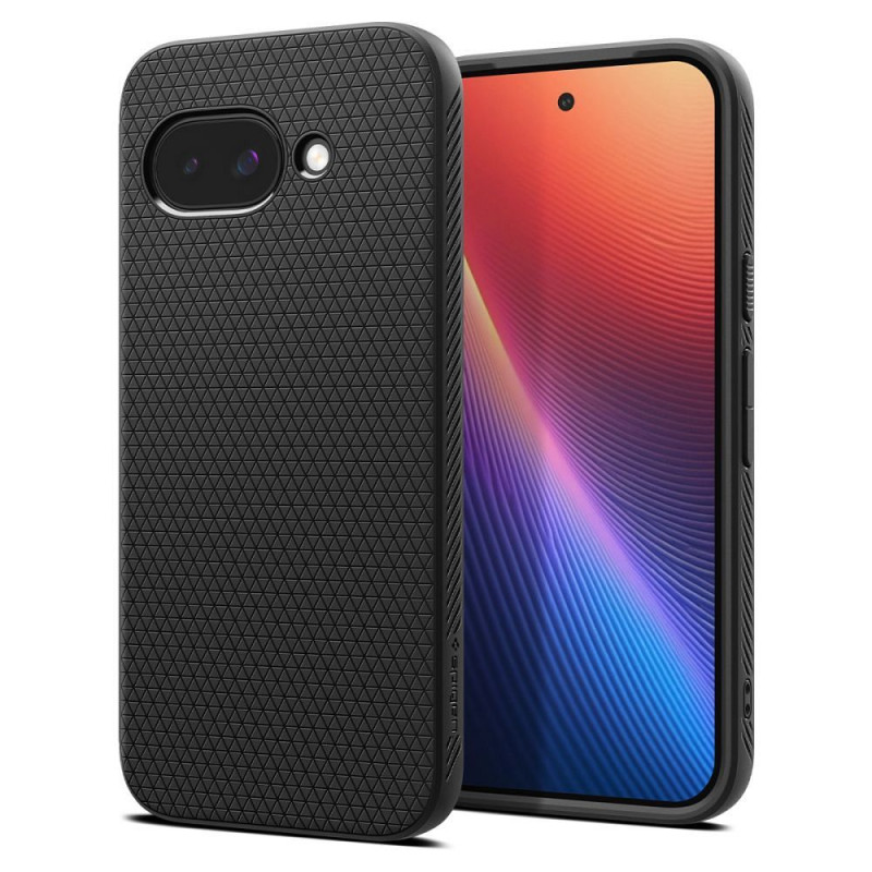 SPIGEN case LIQUID AIR for GOOGLE PIXEL 9A matte black SPIGEN case LIQUID AIR for GOOGLE PIXEL 9A matte black
