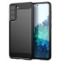 BACK-CASE Carbon schwarz für SAMSUNG Galaxy S21 FE