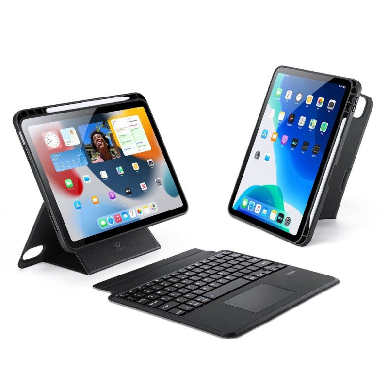 DUX DUCIS case DK foldable with Wireless Keyboard for iPad 10 (2022) black DUX DUCIS case DK foldable with Wireless Keyboard for iPad 10 (2022) black