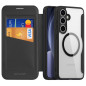 DUX DUCIS wallet case SKIN X PRO compatible with MagSafe for SAMSUNG S25 black DUX DUCIS wallet case SKIN X PRO compatible with MagSafe for SAMSUNG S25 black