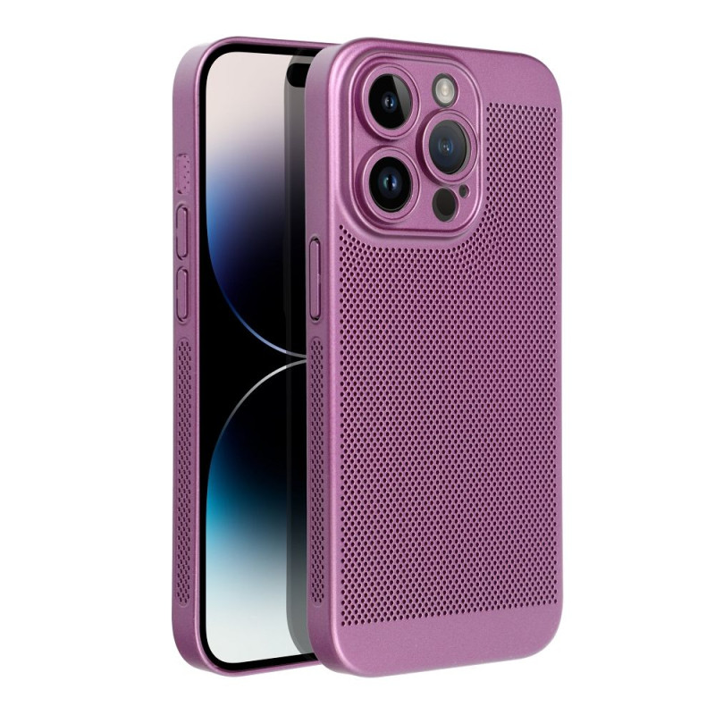 BACK-CASE BREEZ violett für APPLE iPhone 16e