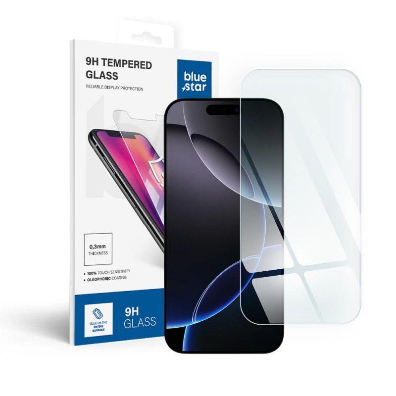 Premium Tempered Glass 9H (QUALITY-LEVEL A+) für APPLE iPhone 16 Pro