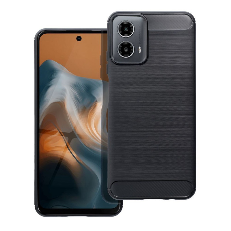 BACK-CASE Carbon schwarz für MOTOROLA G34 BACK-CASE Carbon schwarz für MOTOROLA G34