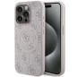 GUESS case for IPHONE 15 Pro Max compatible with MagSafe GUHMP15XG4GFRP (4G Ring classic logo) pink