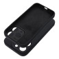 BACK-CASE Silikon PREMIUM schwarz für APPLE iPhone 16e
