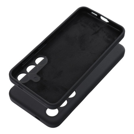 BACK-CASE Silikon PREMIUM schwarz für APPLE iPhone 12 / 12 Pro
