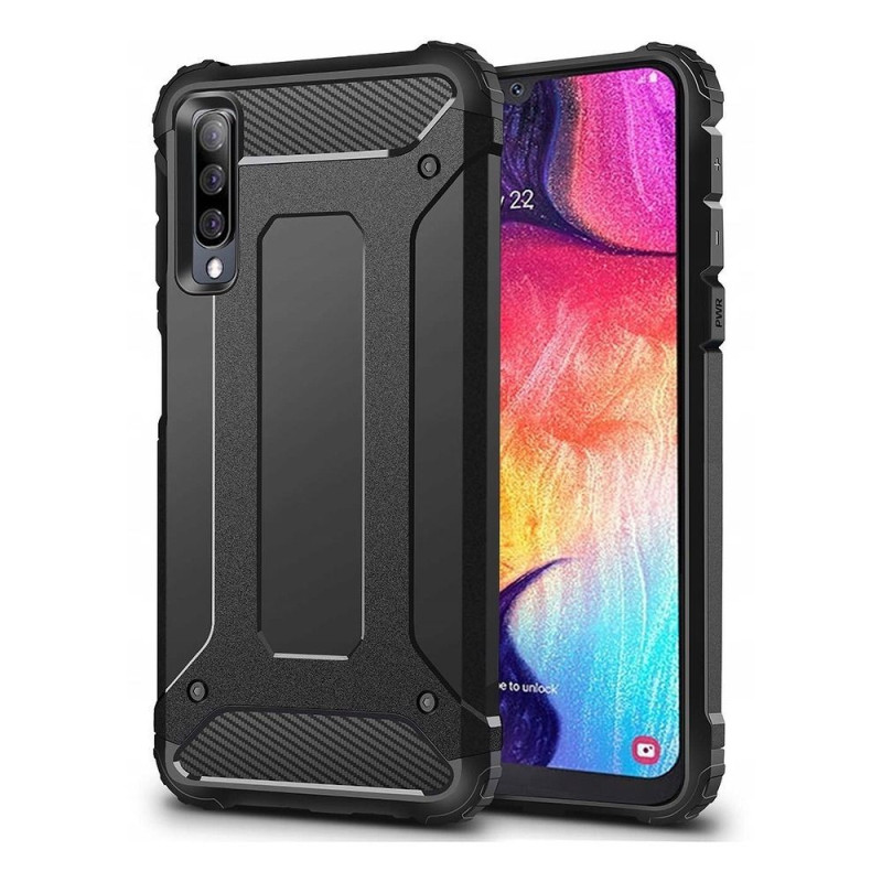 BACK-CASE Armor schwarz für SAMSUNG Galaxy A50