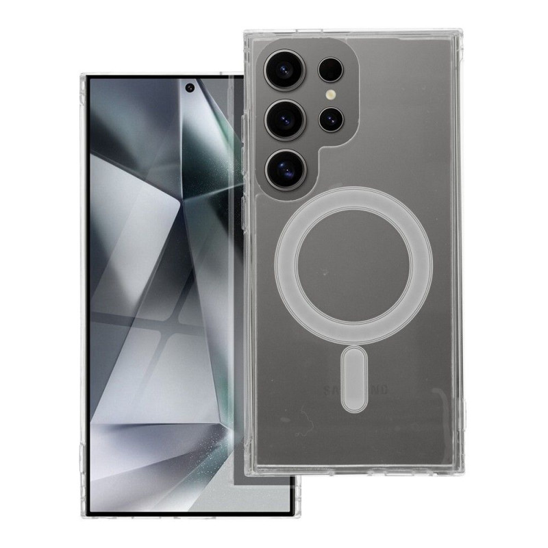 BACK-CASE transparent MagSafe-kompatibel mit Kamera-Schutz für SAMSUNG Galaxy S22 Ultra BACK-CASE transparent MagSafe-kompatibel mit Kamera-Schutz für SAMSUNG Galaxy S22 Ultra