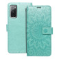 MEZZO Book case for SAMSUNG S20 FE / S20 FE 5G mandala green MEZZO Book case for SAMSUNG S20 FE / S20 FE 5G mandala green