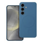SILICONE MAG COVER case compatible with MagSafe for SAMSUNG S24 blue SILICONE MAG COVER case compatible with MagSafe for SAMSUNG S24 blue