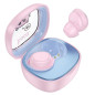 HOCO wireless earphones bluetooth TWS for kids EW111 pink HOCO wireless earphones bluetooth TWS for kids EW111 pink