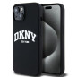 DKNY case for IPHONE 15 compatible with MagSafe DKHMP15SSNYACH (DKNY HC MagSafe Silicone W/White Arch Logo) black DKNY case for IPHONE 15 compatible with MagSafe DKHMP15SSNYACH (DKNY HC MagSafe Silicone W/White Arch Logo) black