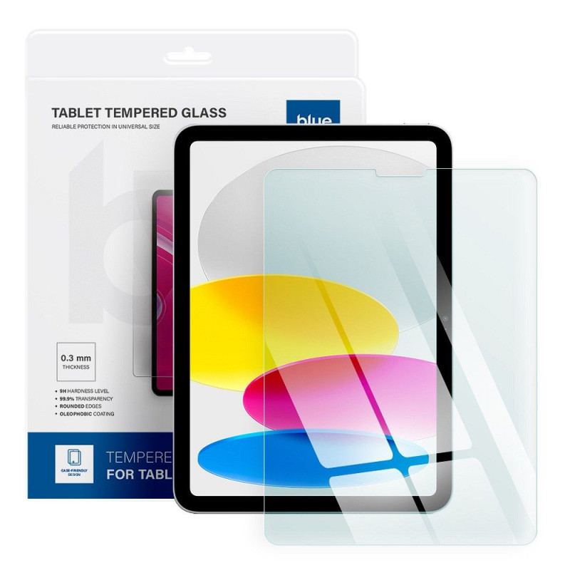 Premium Tempered Glass 9H (QUALITY-LEVEL A+) für APPLE iPad 10.9 (2022) Premium Tempered Glass 9H (QUALITY-LEVEL A+) für APPLE iPad 10.9 (2022)