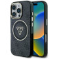GUESS case for IPHONE 16 Pro compatible with MagSafe GUHMP16LHG4PRTGK (IML Metal Glitter 4G Circle Triangle) black GUESS case for IPHONE 16 Pro compatible with MagSafe GUHMP16LHG4PRTGK (IML Metal Glitter 4G Circle Triangle) black