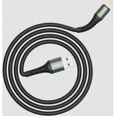 CABLE USB-A > Lightning 100cm Jellico Premium Braided B10 3.1A