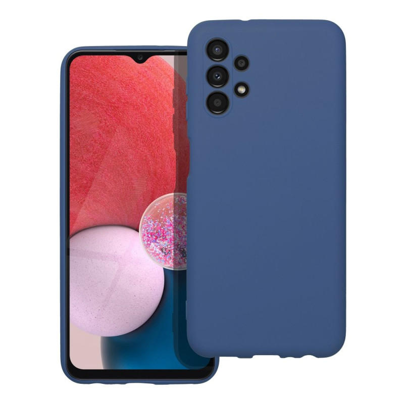 BACK-CASE Silikon navy für SAMSUNG Galaxy A13 4G