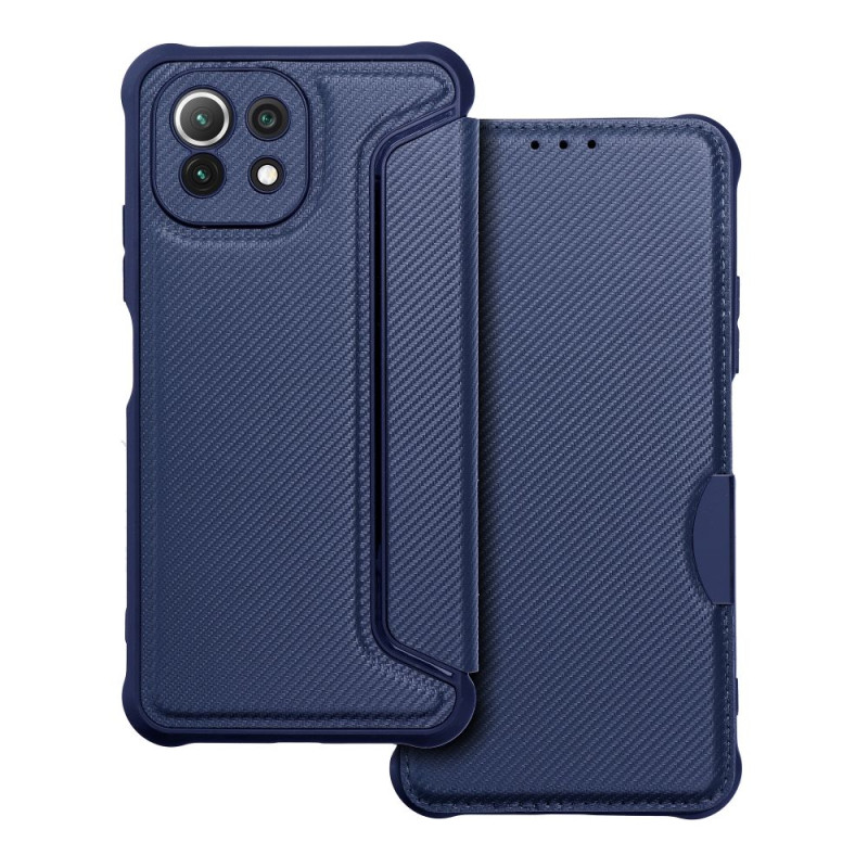 FLIPCASE RAZOR Carbon blau für XIAOMI Mi 11 Lite / 11 Lite NE
