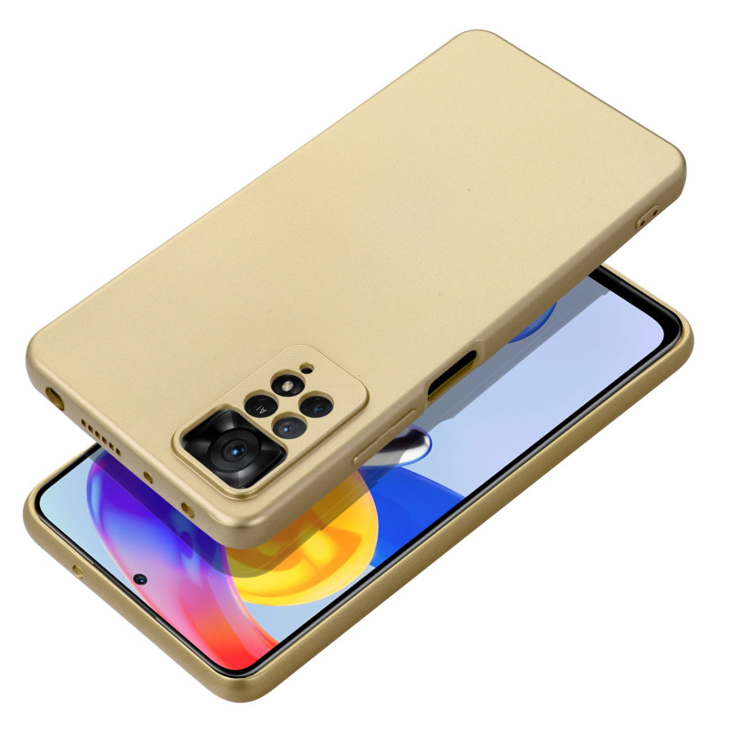 BACK-CASE METALLIC GOLD für XIAOMI Redmi Note 14 4G/5G