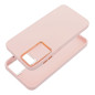 BACK-CASE FRAMED powder pink für XIAOMI Redmi Note 14 Pro