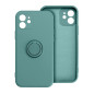 SILICONE RING case for XIAOMI Redmi Note 14 PRO 4G  green