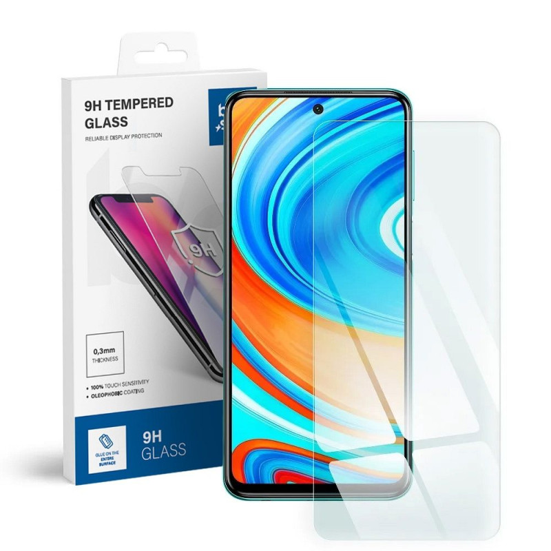 Premium Tempered Glass 9H (QUALITY-LEVEL A+) für XIAOMI Redmi Note 9