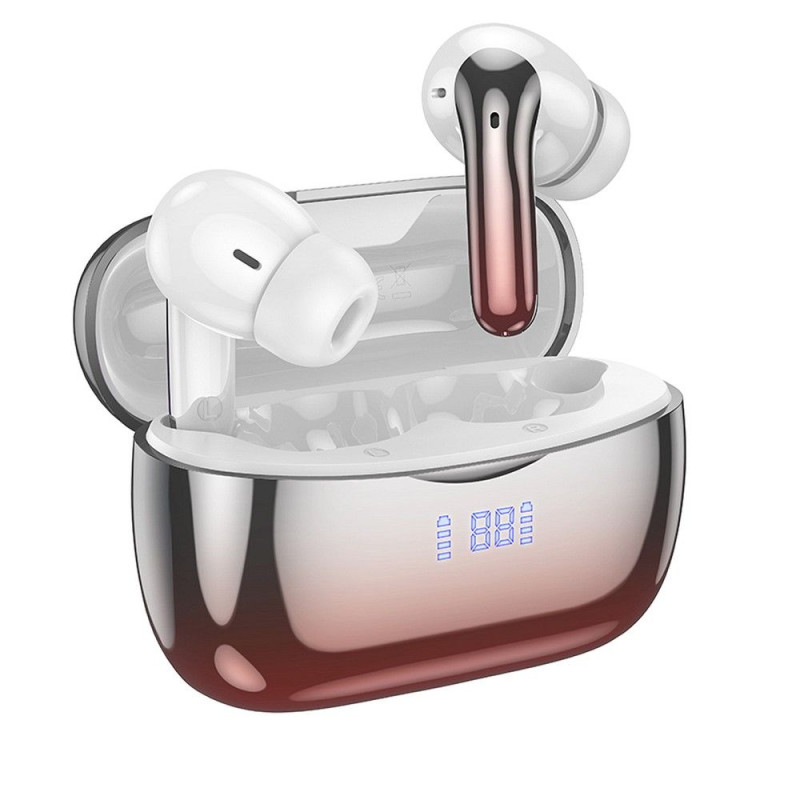 HOCO wireless earphones bluetooth TWS ANC + ENC EQ16 red glaze