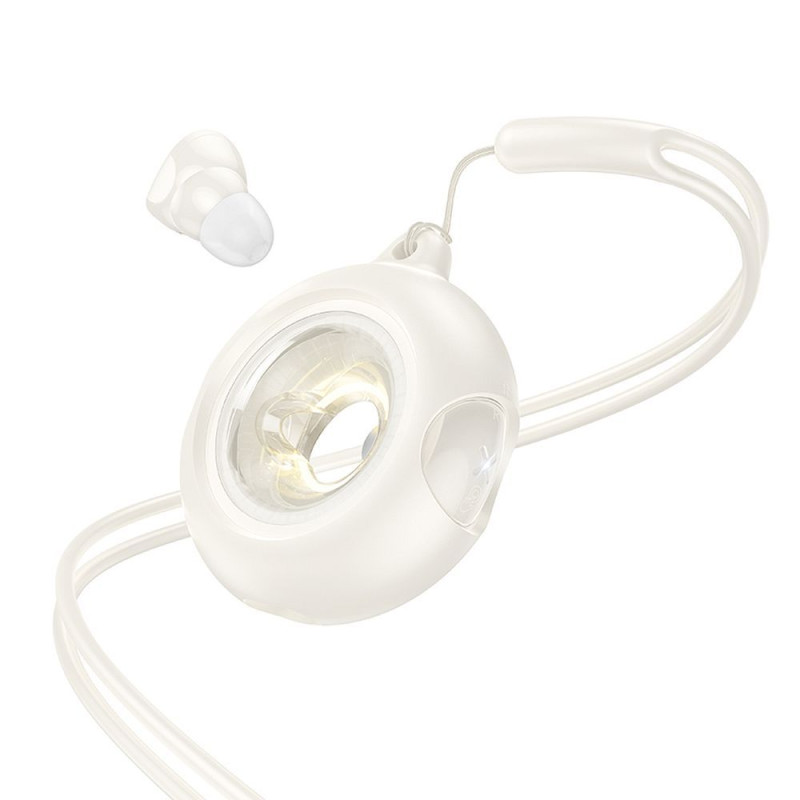 HOCO wireless earphones bluetooth TWS EW71 milky white HOCO wireless earphones bluetooth TWS EW71 milky white