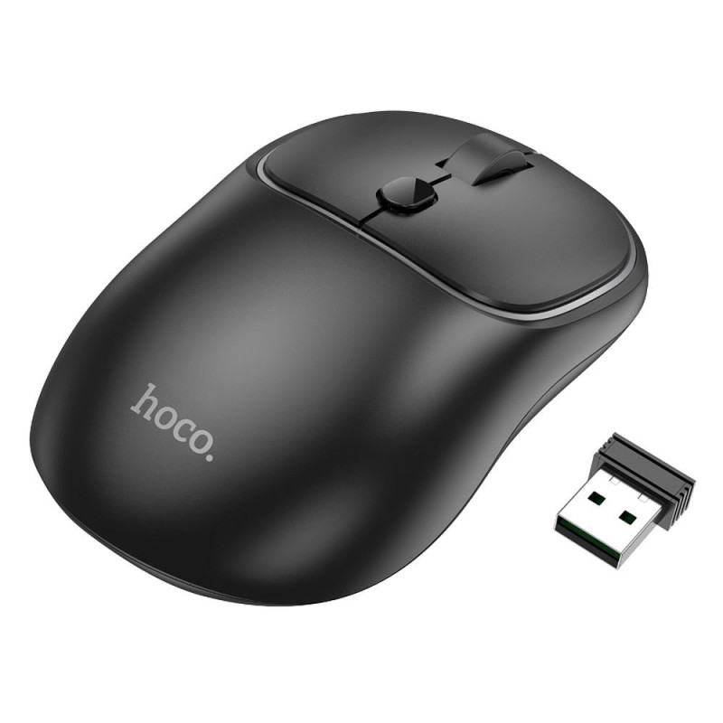 HOCO computer wireless mouse 2,4G 1600 dpi GM25 dark night black HOCO computer wireless mouse 2,4G 1600 dpi GM25 dark night black