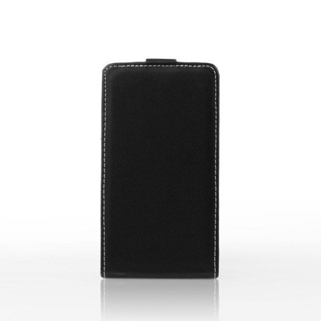 Ledertasche FLIP SLIMLINE FLEXI SERIES schwarz für Samsung i9500 / i9505 Galaxy S4|