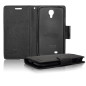 Mercury FLIP CASE FANCY DIARY schwarz für Sony Xperia Z3+|  Xperia Z4