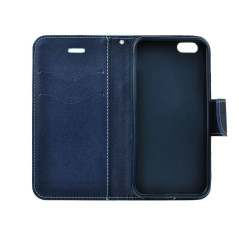 FLIP BOOK CASE FANCY DIARY rot/dunkelblau für Sony Xperia Z5|