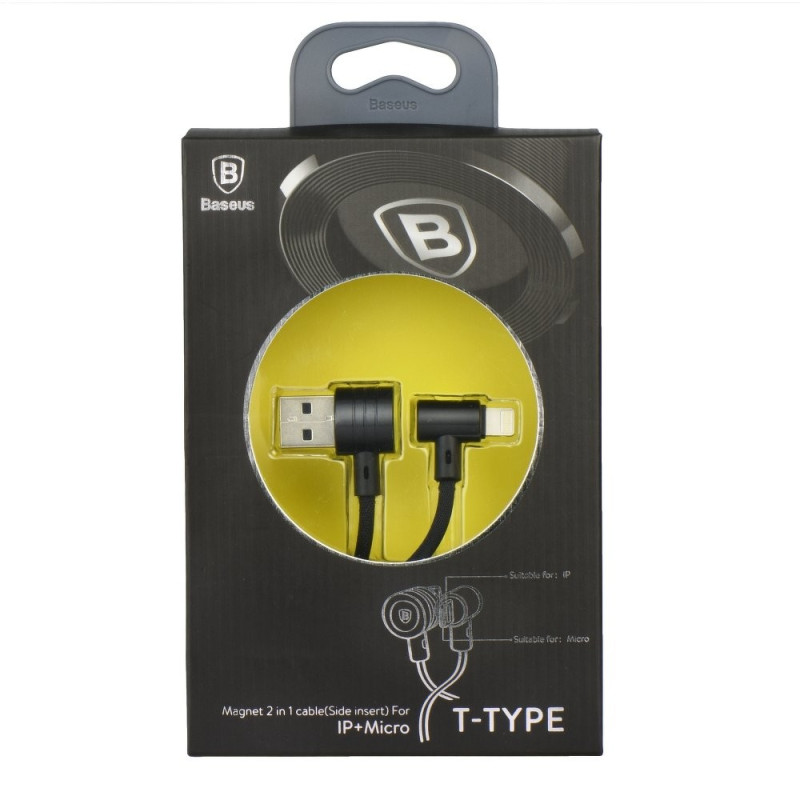 Datenkabel USB-A  / Lightning+microUSB-A 100cm BASEUS