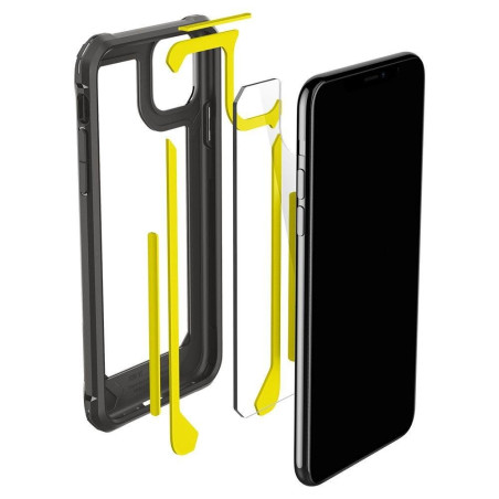 SPIGEN Gauntlet EXTREME-Backcase gunmetal für Apple iPhone 11 Pro