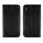 FLIPCASE WALLET ECHTLEDER schwarz für Apple iPhone 12 Pro Max
