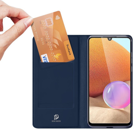 DUX DUCIS Skin Pro Bookcase type case for Samsung Galaxy A32 4G blue