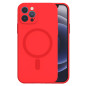 SILIKON-CASE MAGSAFE-Kompatibel rot für Apple iPhone 13 Pro