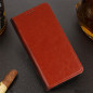 FLIPCASE ECHTLEDER braun für Apple iPhone 14