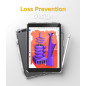 Ringke Fusion Plus armored cover case transparent für Apple iPad 10.2 (Versionen 2021/2020/2019)