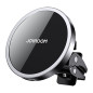 Joyroom Car Holder für Lüftungsgitter + Qi Wireless Induction Charger 15W (MagSafe-Kompatibel) Black