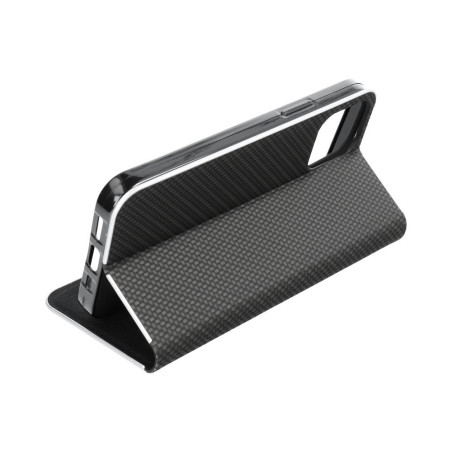 FLIPCASE WALLET LUNA-FRAME CARBON schwarz für Samsung Galaxy A51