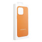 Back-Cover MAGSAFE-kompatibel Leather orange für Apple iPhone 15 Pro