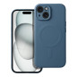 SILIKON-CASE MagSafe-kompatibel blau für Apple iPhone 15