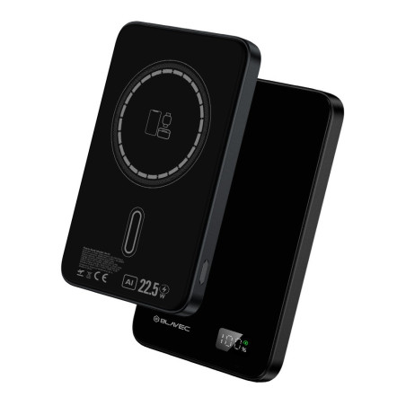 POWERBANK Blavec MagSafe-kompatibel 5000mAh 7,8mm black